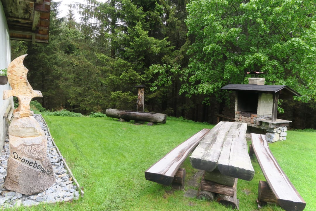 Gartenanlage Ferienhaus Droneberger Hütte