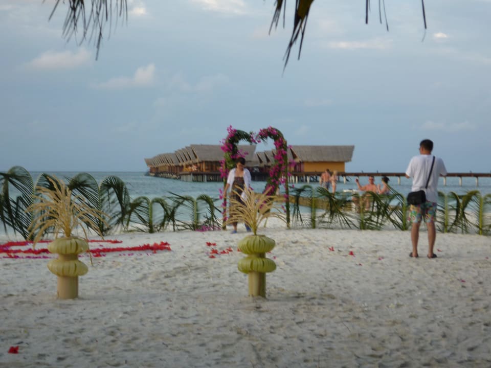 Für die Hochzeit geschmückt Adaaran Select Hudhuran Fushi - Premium All Inclusive