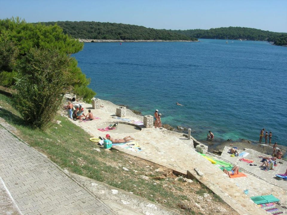 Der Hotel-Strand Park Plaza Verudela Pula