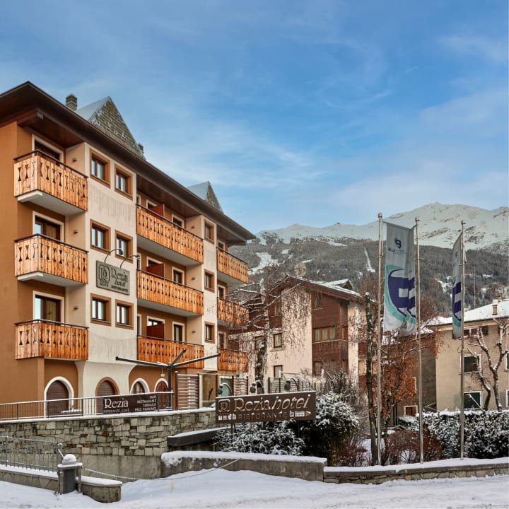 Außenansicht Hotel Rezia