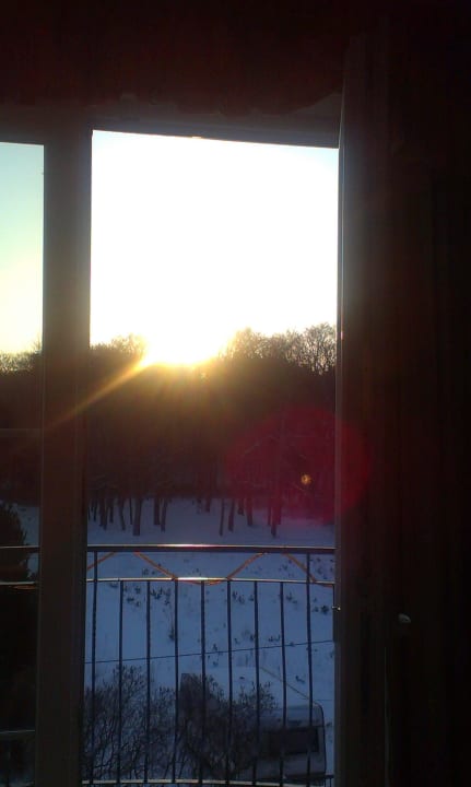 Sonnenaufgang-Blick vom Schlafzimmer Villa del Mar