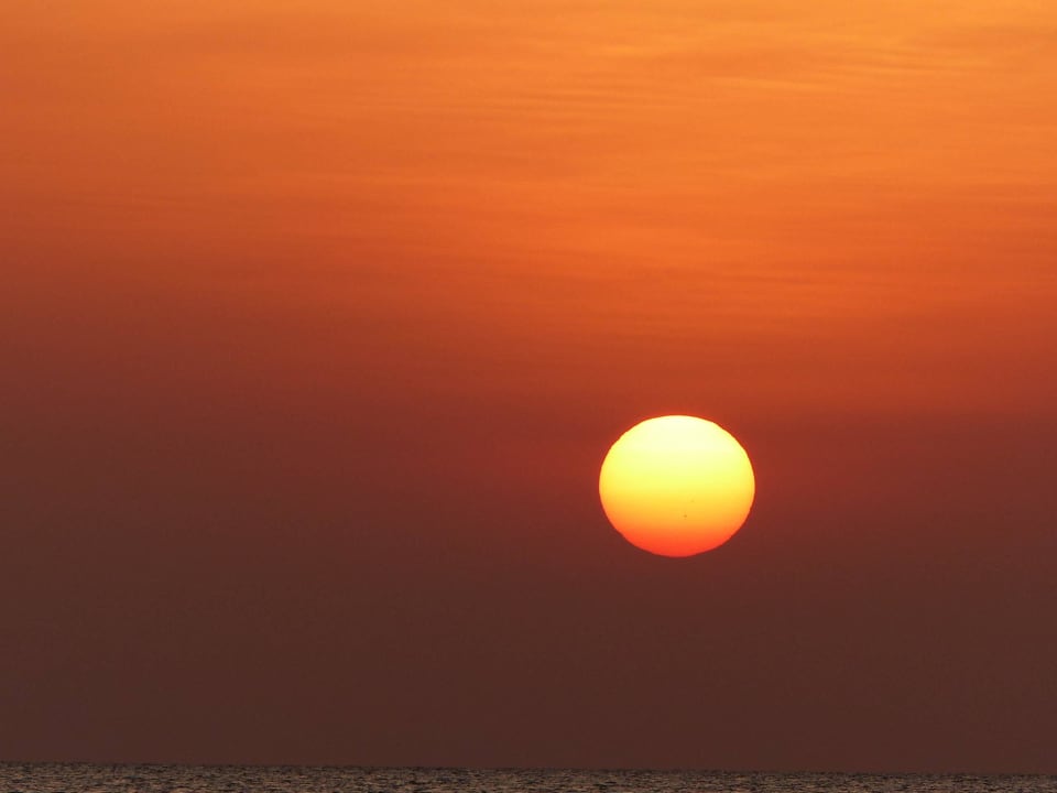 Toller Sonnenuntergang Royal Zanzibar Beach Resort