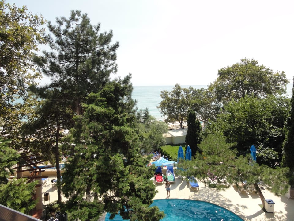 Aussicht vom Balkon Vemara Beach