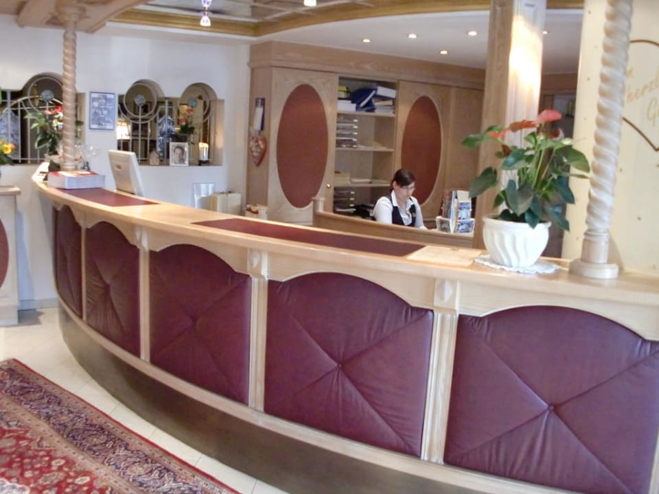 Empfang Wellnessresort Vier Jahreszeiten