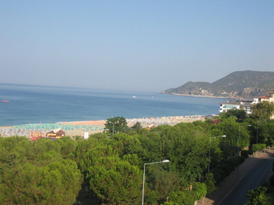 Blick von der Terrasse Gardenia Hotel
