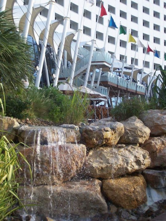 Gartenanlage Jumeirah Beach Hotel