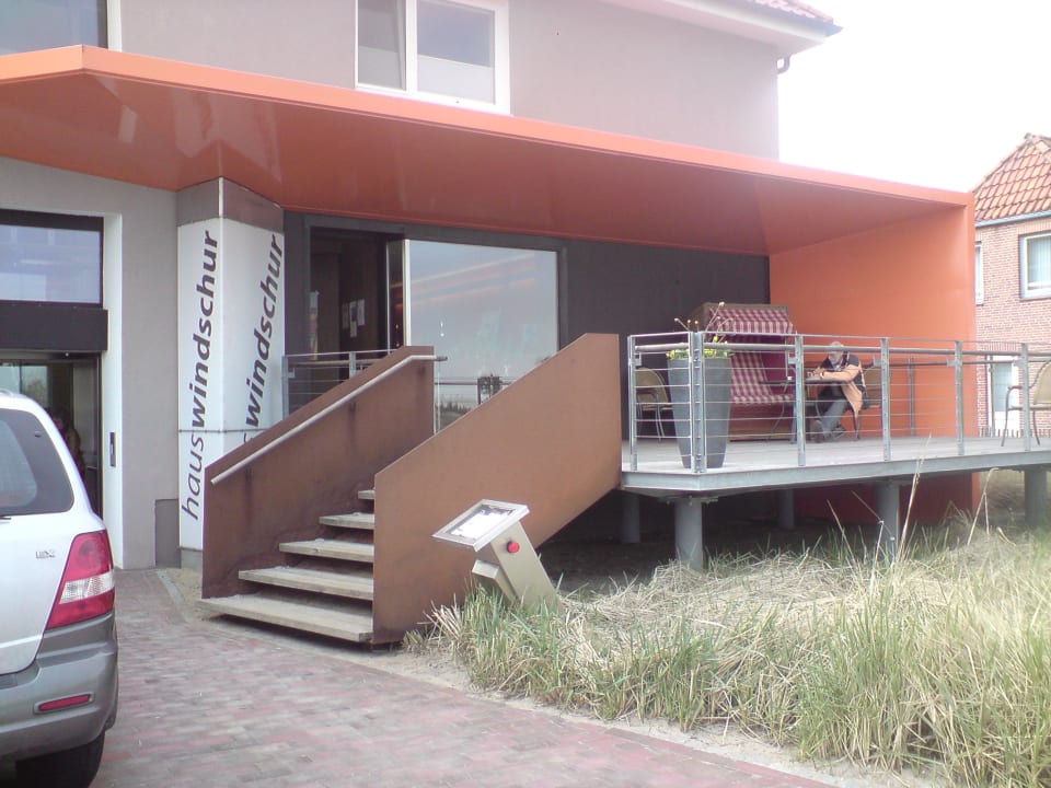 Hoteleingang Hotel Windschur