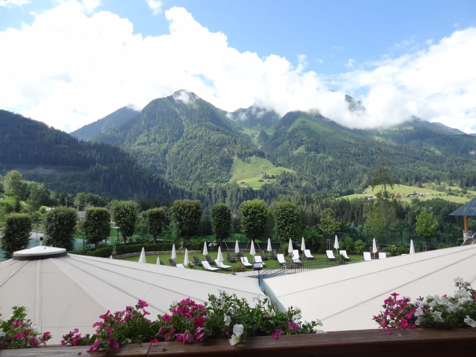 Von unserem Balkon aus Hotel Berghof | St. Johann in Salzburg
