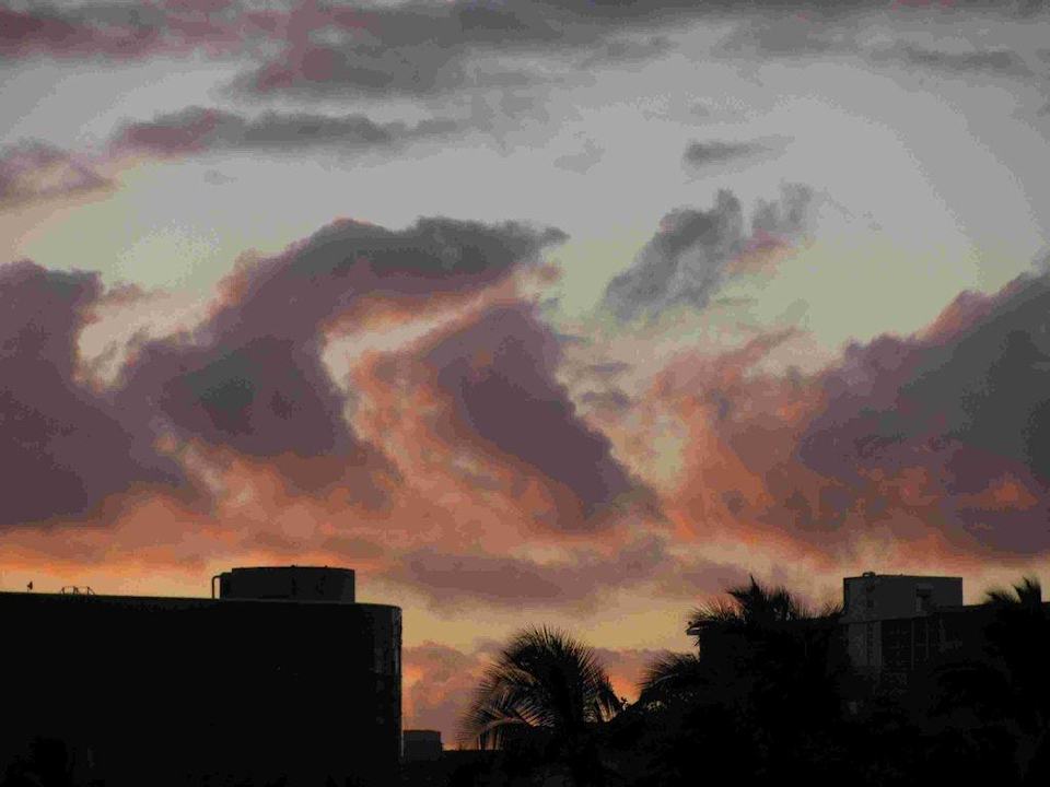 Sonnenuntergang im Westen Hotel Ilima