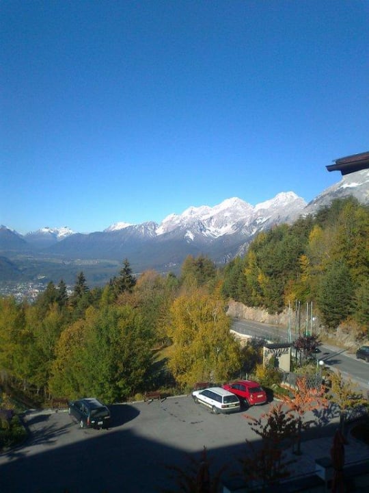 Ausblick vom Zimmer Hotel Inntaler Hof