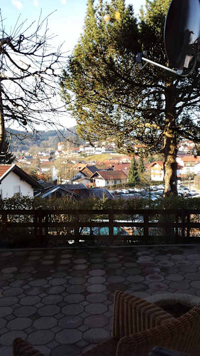 Wunderschöne Blick beim Frühstück Landhaus Meine Auszeit