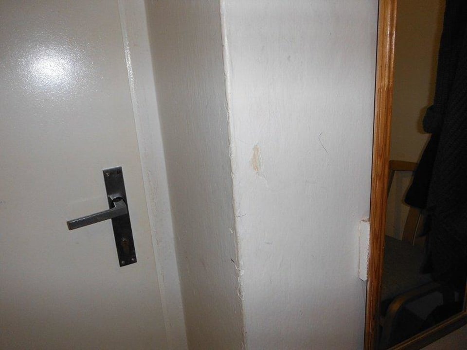 Detail výmalby pokoje Hotel Gejzír