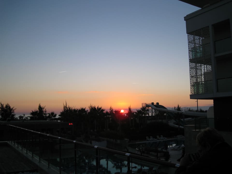 Sonnenuntergang 25.12.2014 Sentido Trendy Verbena Beach
