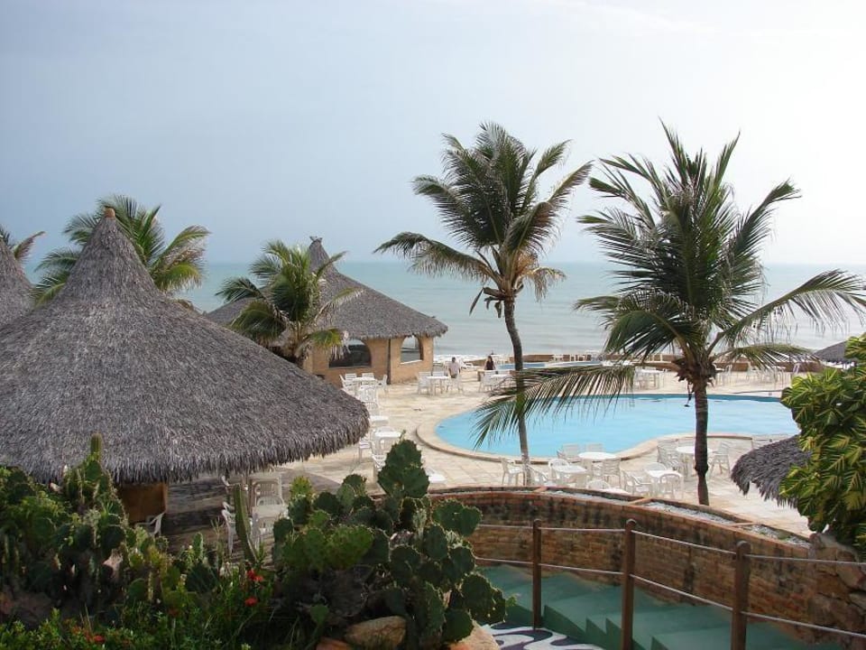 Widok na basen i ocean Oásis Atlântico Fortaleza & Oásis Atlântico Imperial