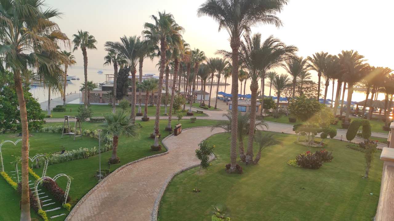 Gartenanlage Continental Hotel Hurghada