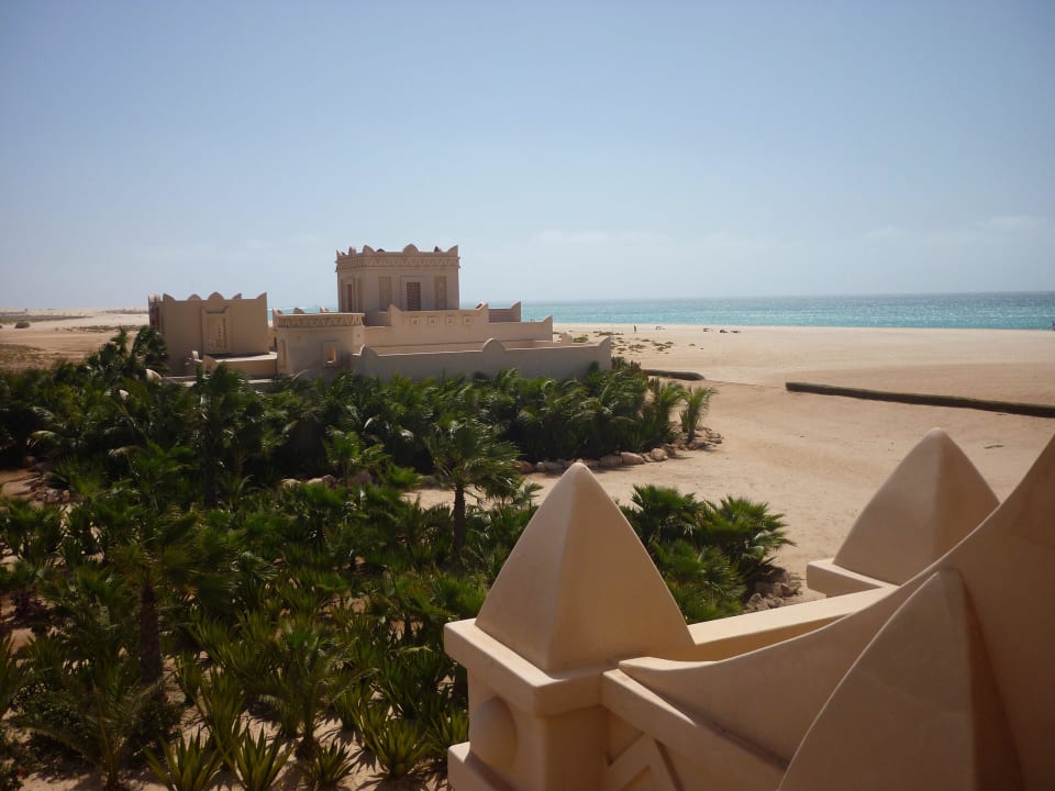 Vom Zimmerbalkon Hotel Riu Touareg