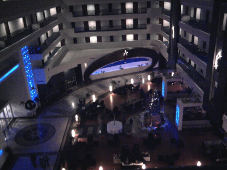 Die Rezeption von oben Seaden Sea World Resort & Spa