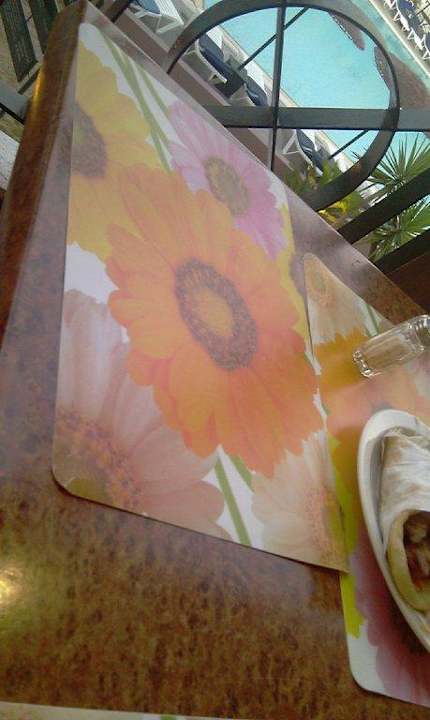 Tovagliette utilizzate da tutti e mai lavate  Dodeca Sea Resort