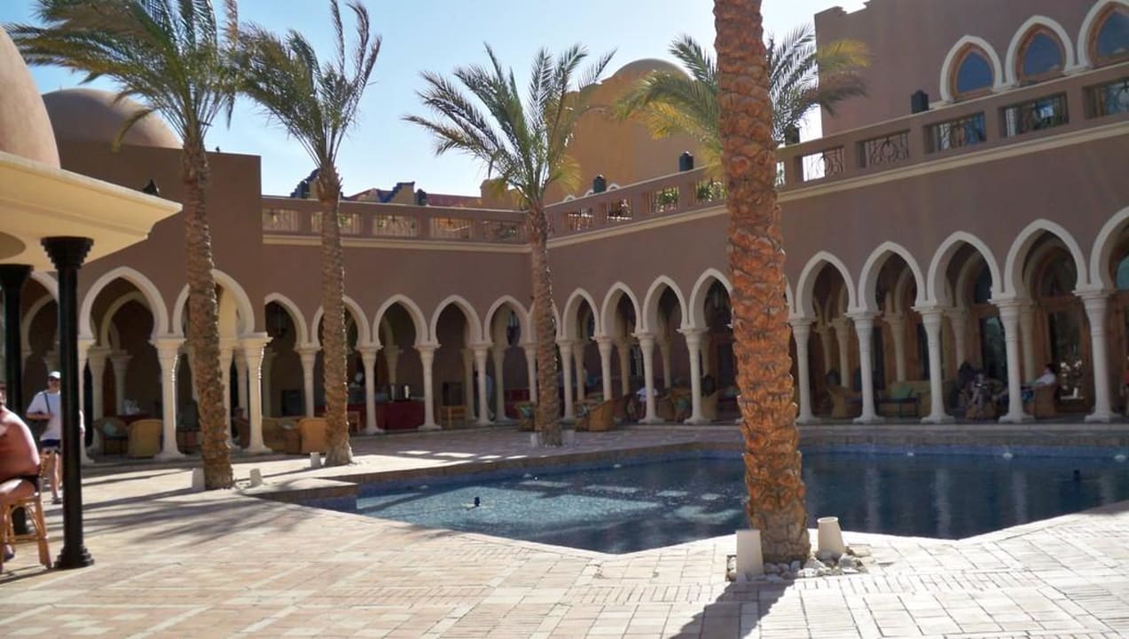 Terrasse vor der Lobby Grand Makadi