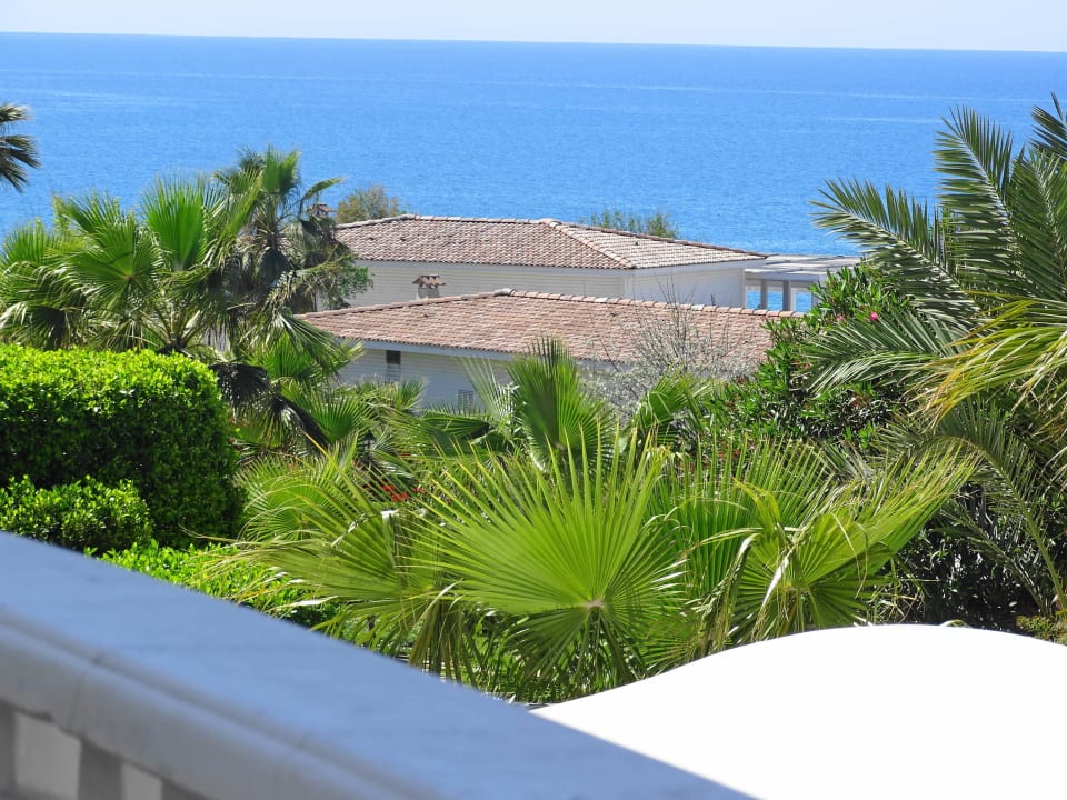 Blick von unserem Balkon Alba Queen Hotel