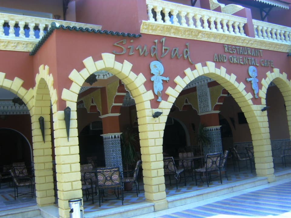 Sindbad Restaurant und Café Pickalbatros Alf Leila Wa Leila Resort - Neverland Hurghada