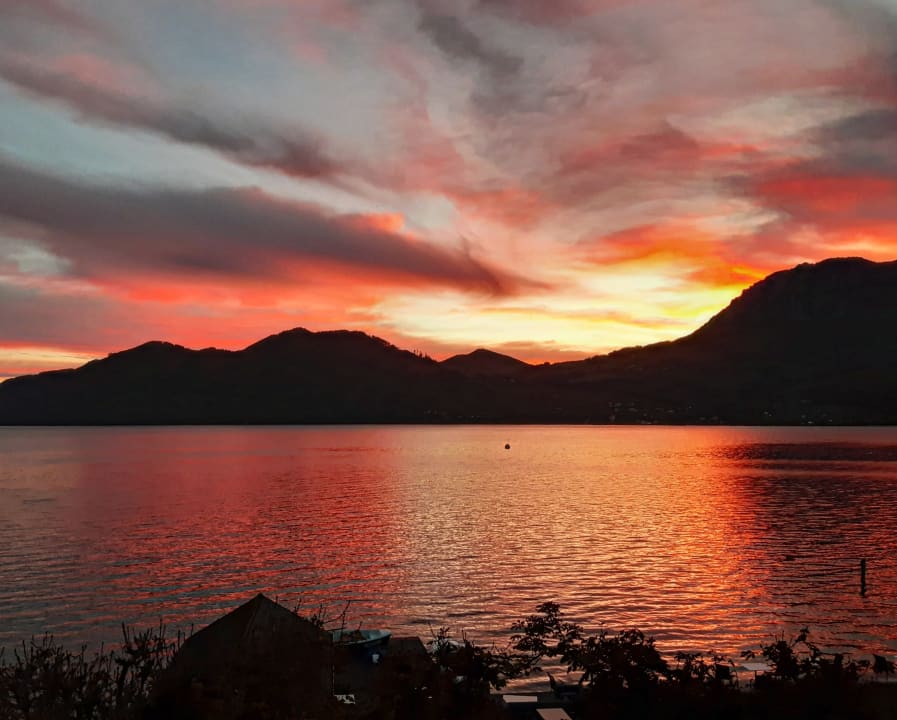 Ausblick Hotel Stadler am Attersee
