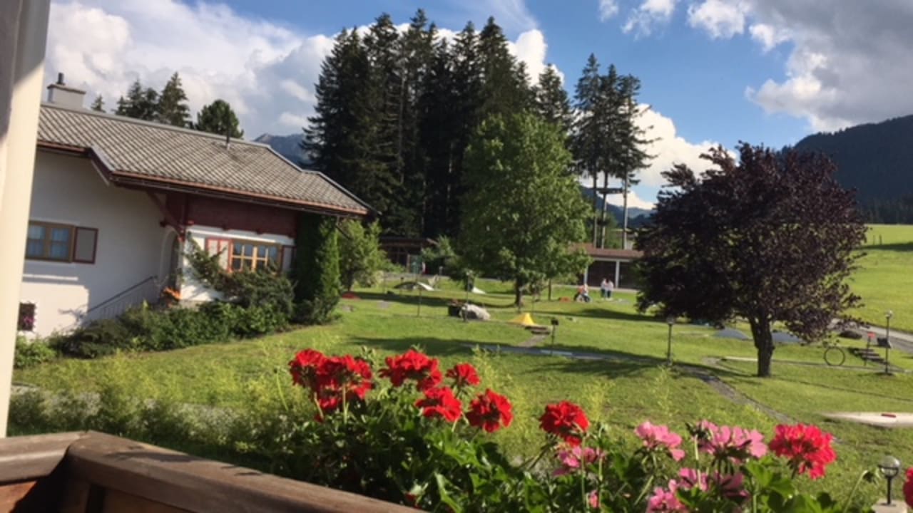 Ausblick Hotel Chalets Grosslehen