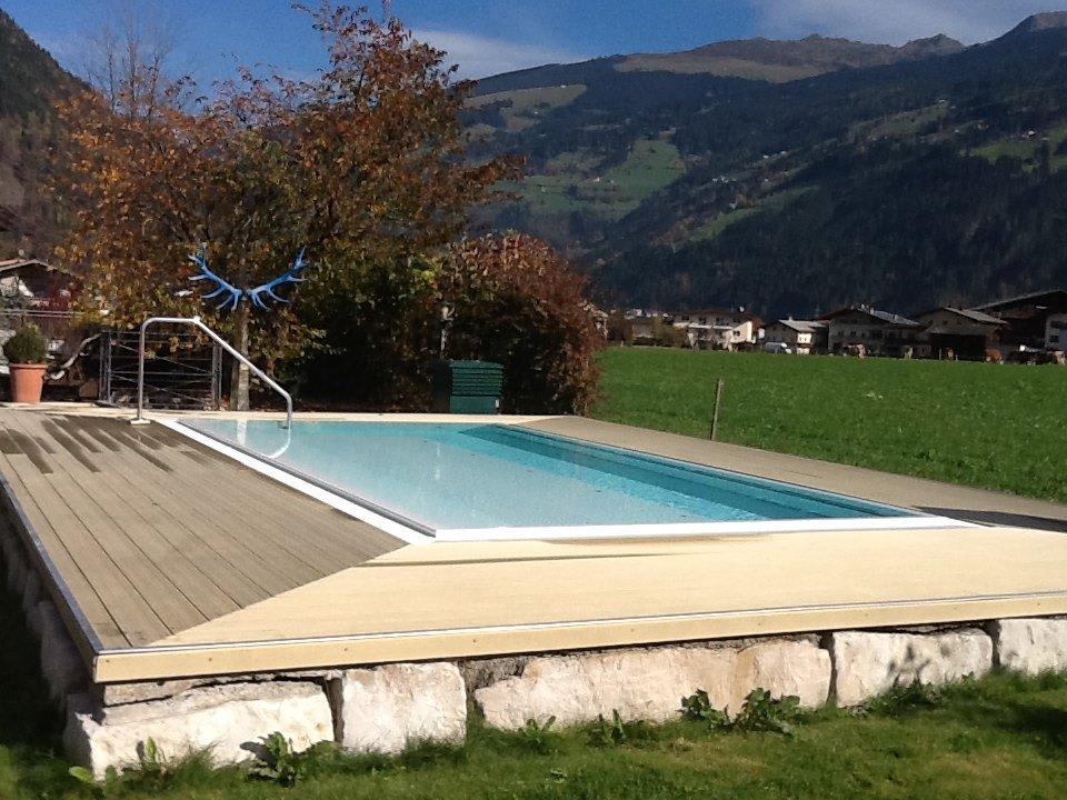 Der Solepool mit 37 Grad Theresa - Wellness & Genießer Hotel
