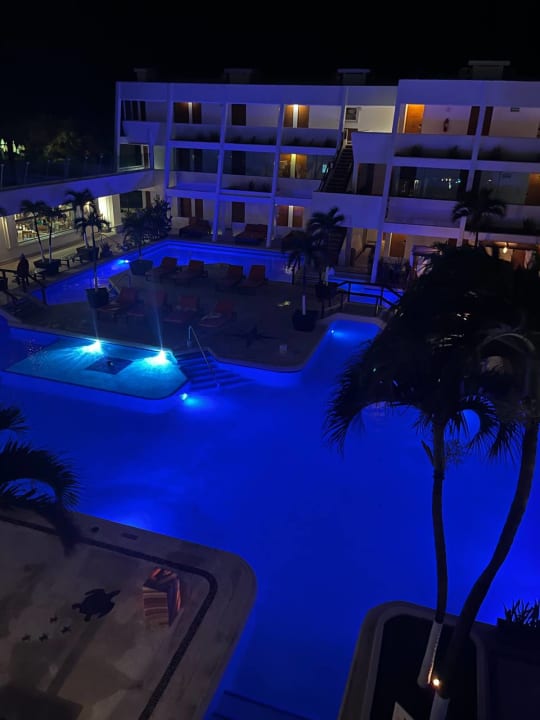 Ausblick Hotel Flamingo Cancun Resort