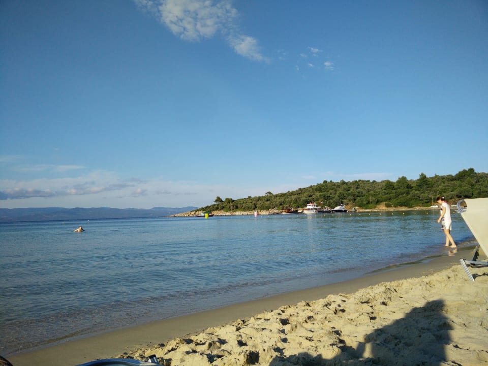 Plaża - zatoka Chrousso Hotel Chrousso Village