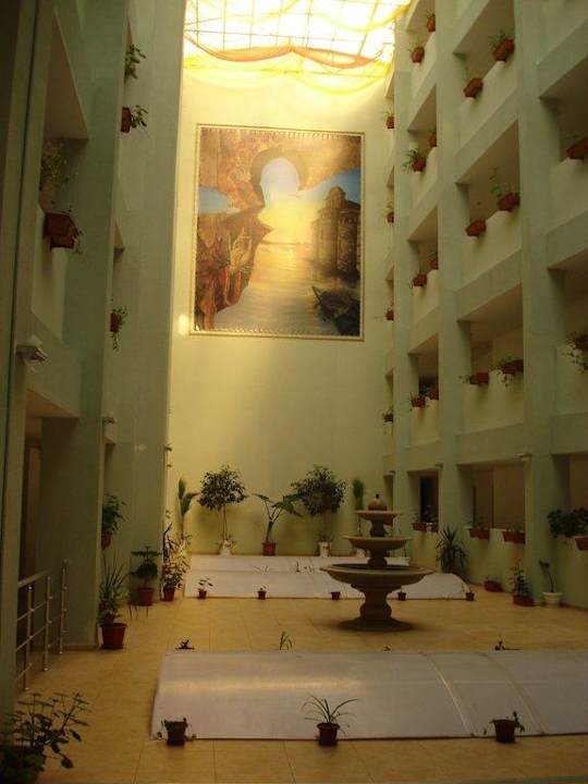 Der Innenhof des Hotels Hotel Mena Palace