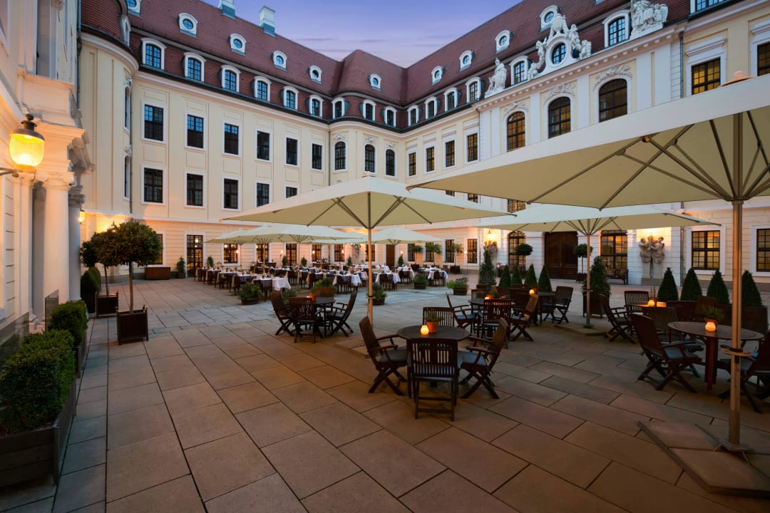 Hotel Taschenbergpalais Kempinski - Innenhof Hotel Taschenbergpalais Kempinski Dresden