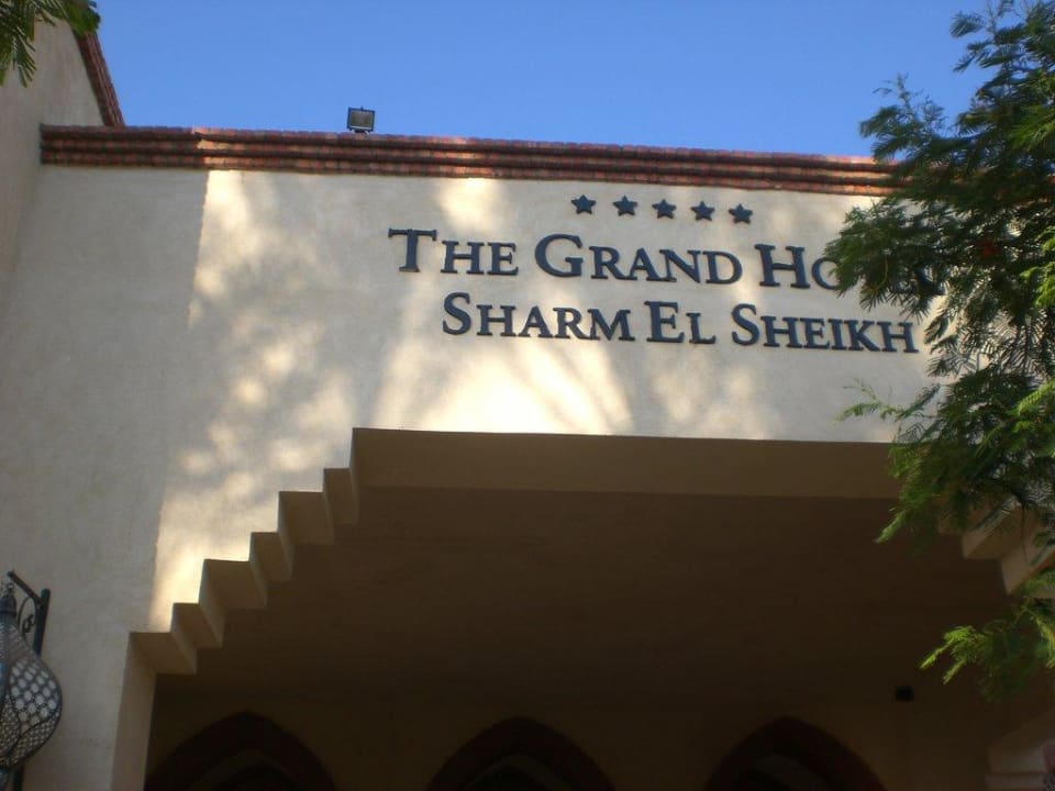 Haupteingang The Grand Hotel Sharm El Sheikh