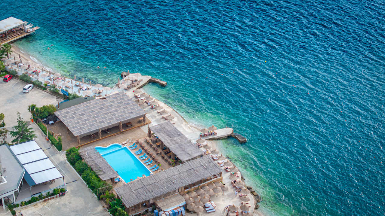 Außenansicht Grand Hotel Saranda