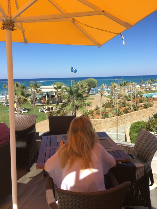 Ausblick Lyttos Beach Hotel
