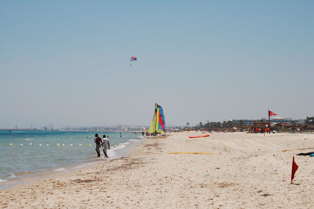 Parasailing, Strandabschnitt Samira Club