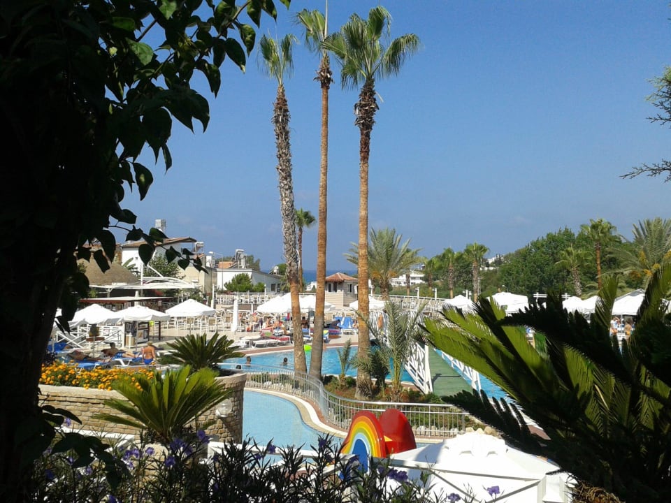 Aussicht von der Terrasse Seaden Corolla Hotel