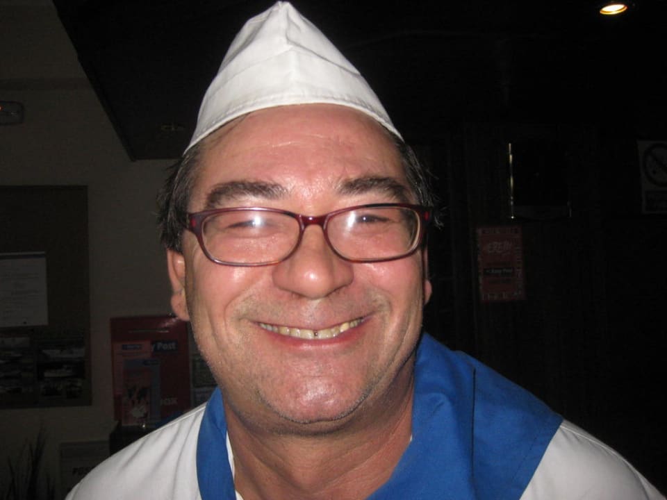 Alfonso unser Koch Hotel Ses Puntetes