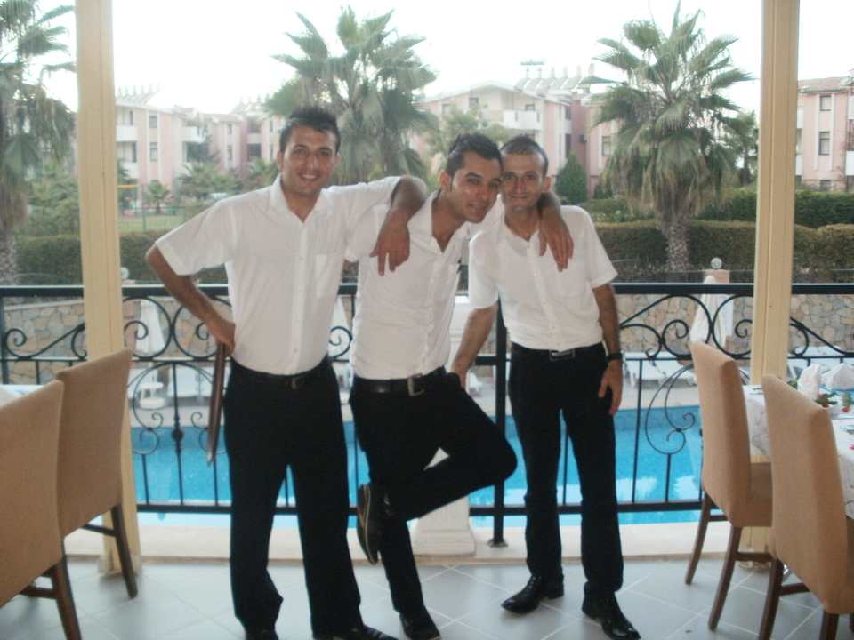 Unsere netten Kellner Side Royal Paradise Hotel