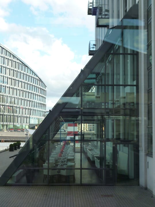Herrlicher Ausblick beim Frühstück Hotel Copenhagen Island