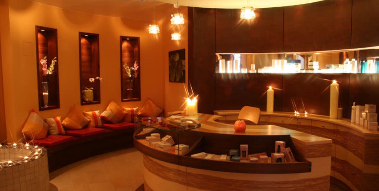 Wellnessbereich Rezeption Hotel Jagdhof