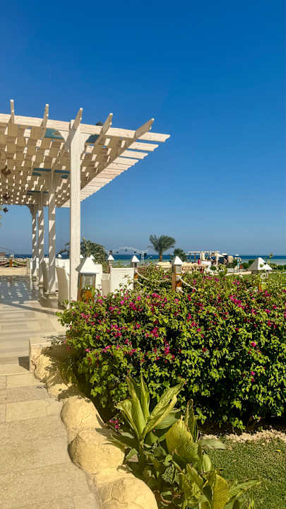 Gartenanlage Gravity Hotel & Aquapark Sahl Hasheesh