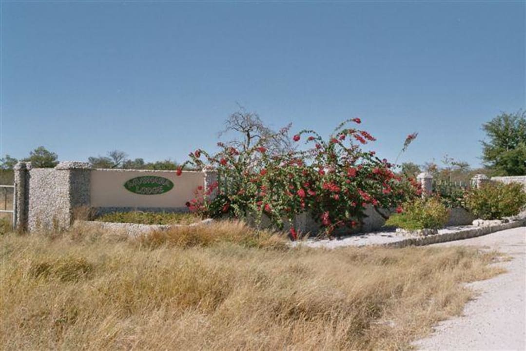 Haupteinfahrts-Tor Mushara Lodge Hotel Mushara Lodge