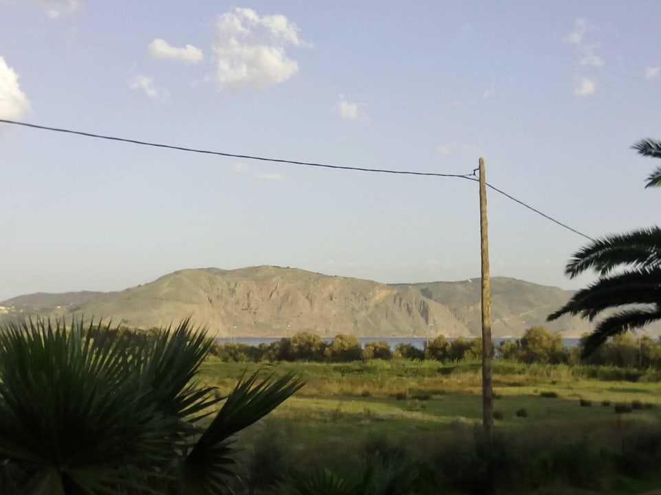 Ausblick von der Terrasse HARPIN Georgioupolis Resort Aquapark & SPA