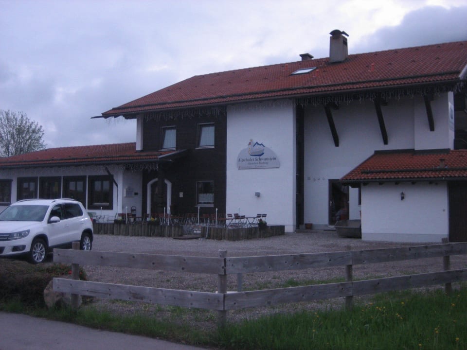 Aussenansicht Alpchalet Schwanstein