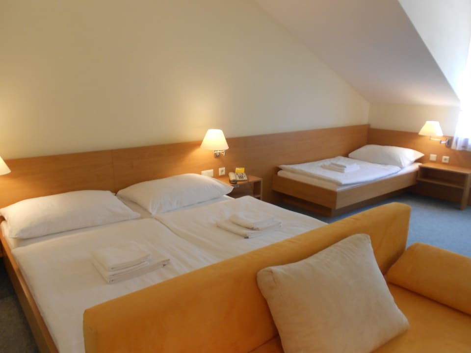 3-Bettzimmer Hotel Vicedom