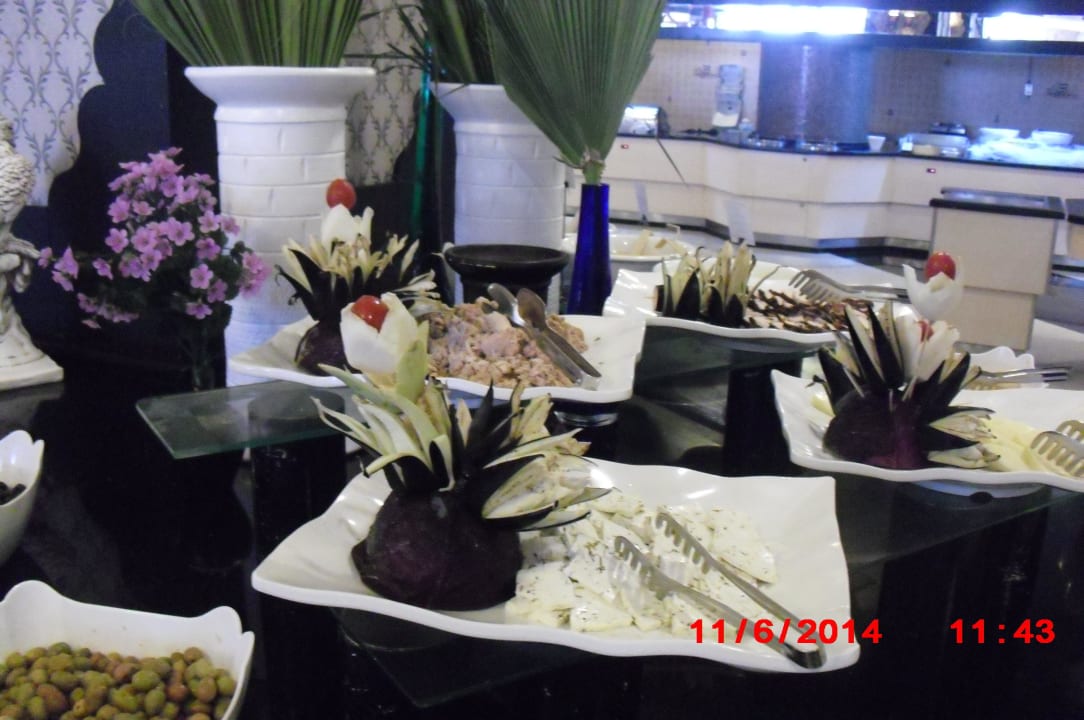 Immer sehr dekorativ angerichtet Arycanda Kirman Premium