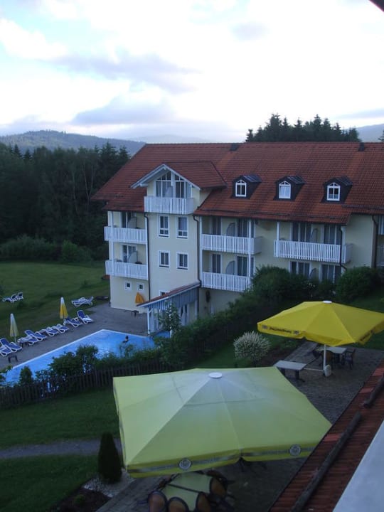 Biergarten des Ahornhofs Hotel Ahornhof