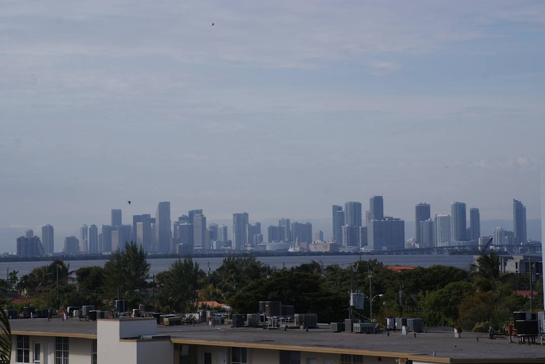 Blick auf Miami North Bay Inn Miami