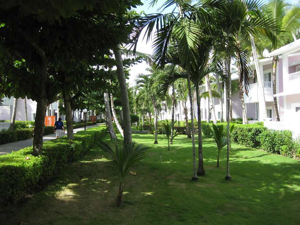Gartenanlage,Häuser Hotel Riu Bambu